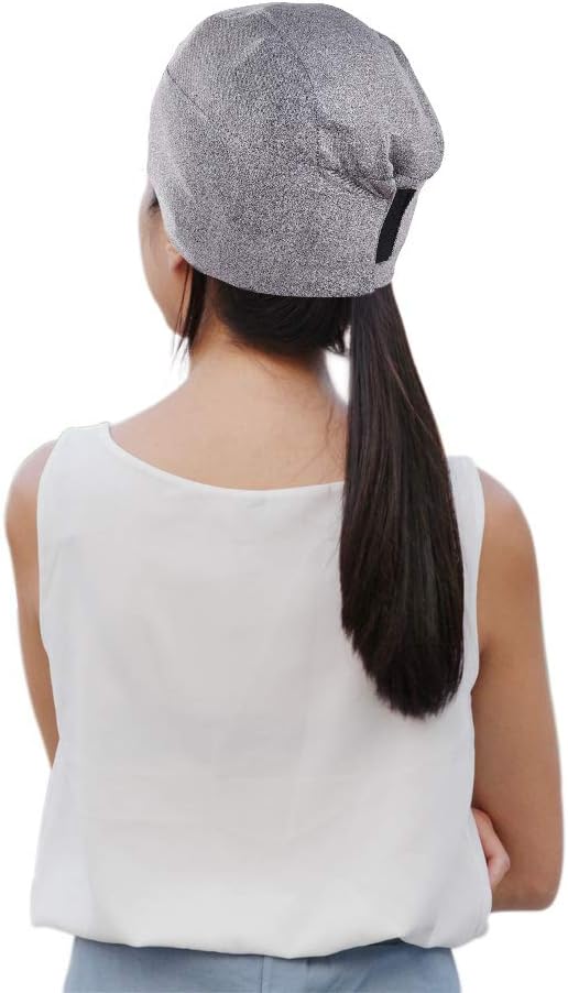 FOMI Care – Gorro de hielo con cobertura completa de gel para migraña, tapa fría craneal, paquete de recuperación de quimioterapia y dolor de cabeza