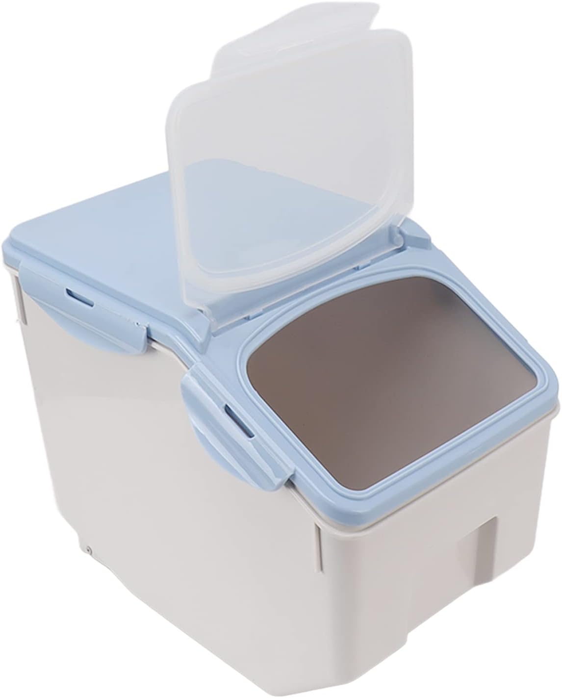 Contenedor de almacenamiento de arroz de granos, contenedor de almacenamiento de arroz con taza, contenedor de almacenamiento de alimentos