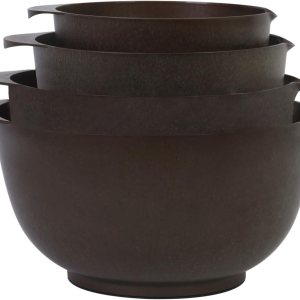 BoxedHome Tazones grandes de plástico de 4 cuartos de galón, juego de cuencos mezcladores aptos para microondas con boquilla de vertido, cuencos BoxedHome Tazones grandes de plástico de 4 cuartos de galón, juego de cuencos mezcladores aptos para microondas con boquilla de vertido, cuencos