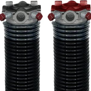 Alcan Resortes de torsión para puerta de garaje de alta calidad, par (alambre de 0.295 pulgadas de profundidad x 2 pulgadas de profundidad x 41 Alcan Resortes de torsión para puerta de garaje de alta calidad, par (alambre de 0.295 pulgadas de profundidad x 2 pulgadas de profundidad x 41