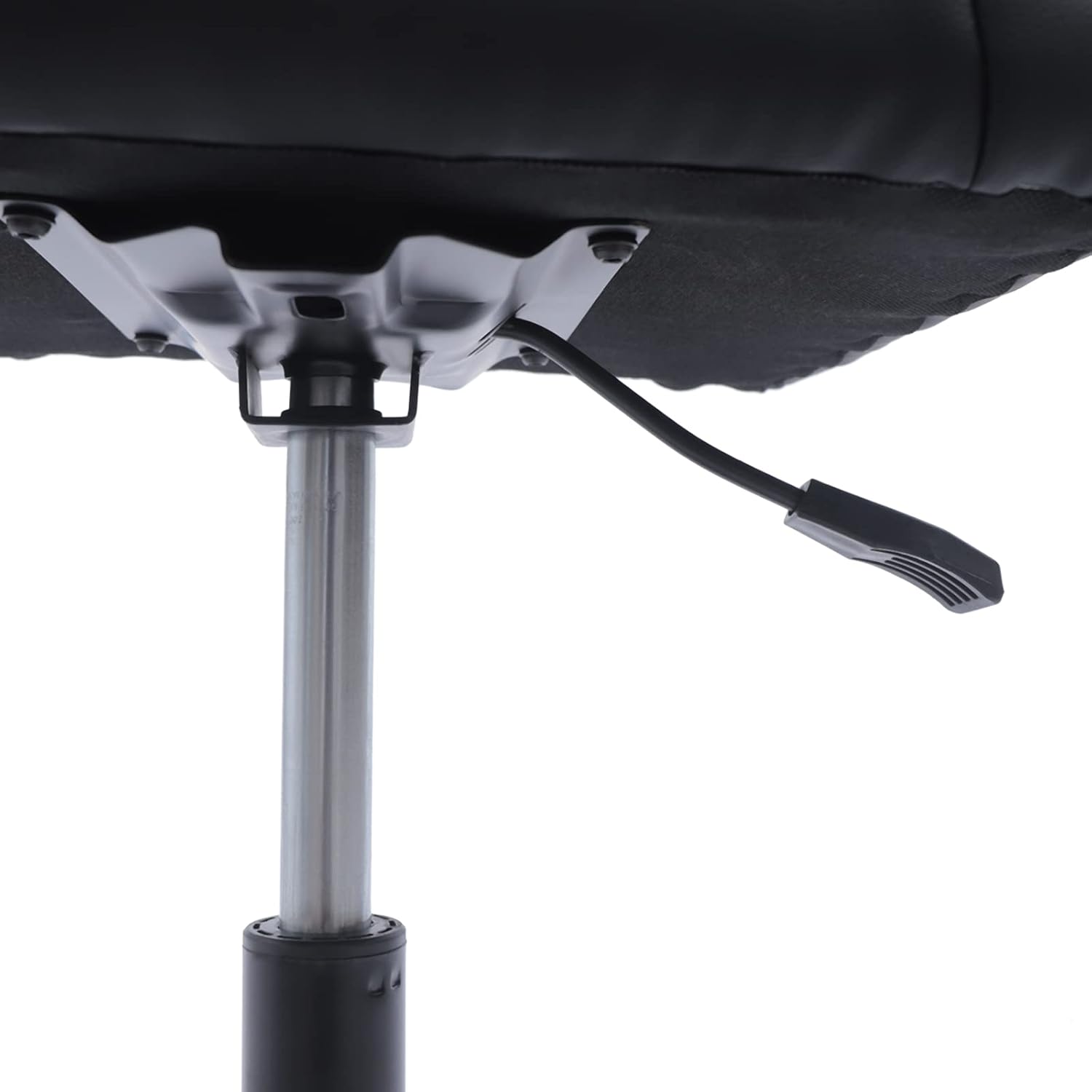 Reposapiés de oficina, taburete de pie debajo del escritorio con ruedas, taburete de oficina de altura ajustable, taburete ergonómico de cuero