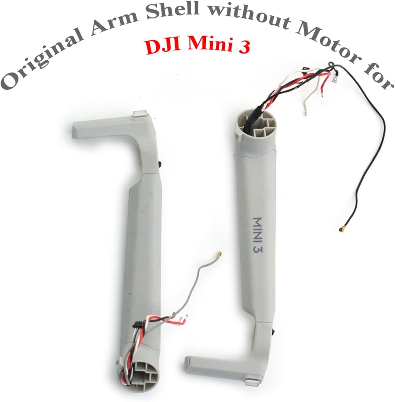 SeiZed Carcasa de brazo sin reemplazo de motor para D-JI Mavic Mini 3 Drone Piezas de reparación Accesorios (Color  2 en 1)