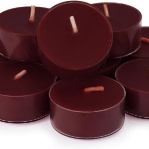 DEYBBY Velas perfumadas, velas de té de cera de soja de larga duración utilizadas para todos los soportes, taza transparente, 12 unidades, hasta 4 DEYBBY Velas perfumadas, velas de té de cera de soja de larga duración utilizadas para todos los soportes, taza transparente, 12 unidades, hasta 4