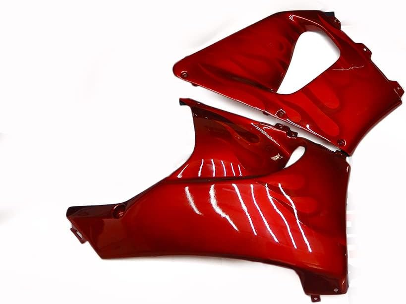 Kit de carenado completo para motocicleta Honda CBR900RR 919 1998 1999 CBR 900 RR 98 99 ABS Carrocería de plástico brillante rojo con llamas