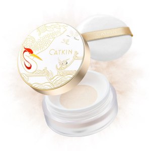 CATKIN Dreamworld Air Makeup – Polvo de acabado suelto para maquillaje, control de aceite, mate, natural, con soplo (C01 Natural) CATKIN Dreamworld Air Makeup – Polvo de acabado suelto para maquillaje, control de aceite, mate, natural, con soplo (C01 Natural)