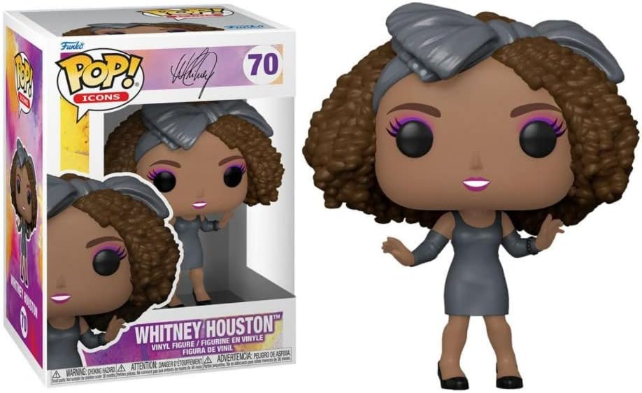 Whitney Houston (How Will I Know) Funko Pop! Icons wEcotek Funda protectora