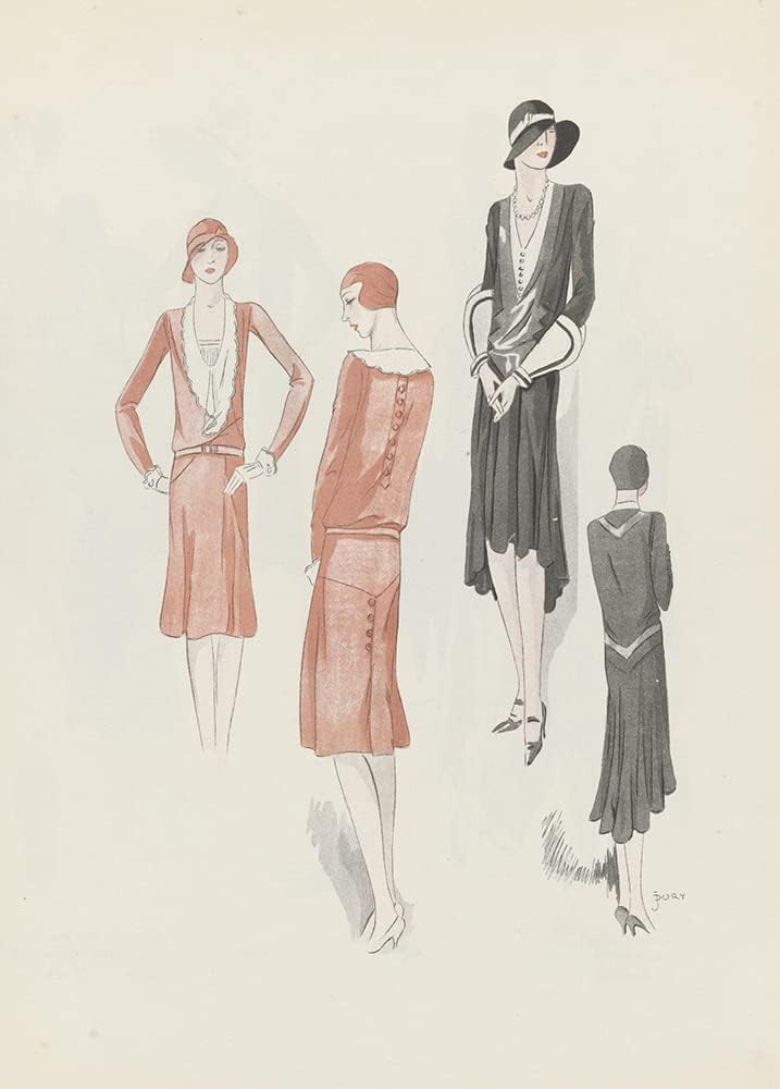 ArtDirect Art – Taste – Beauty, P.12 (1929) 35×48 UnFramed Museum Art Print Poster Ready for Framing by J. Dory