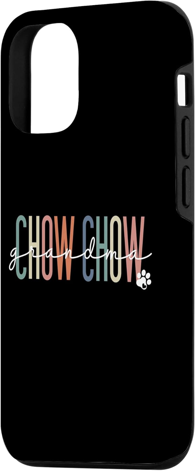 Funda para iPhone 13 Pro Chow Chow Grandma Chow Chow Dog Nana para el Día de la Madre