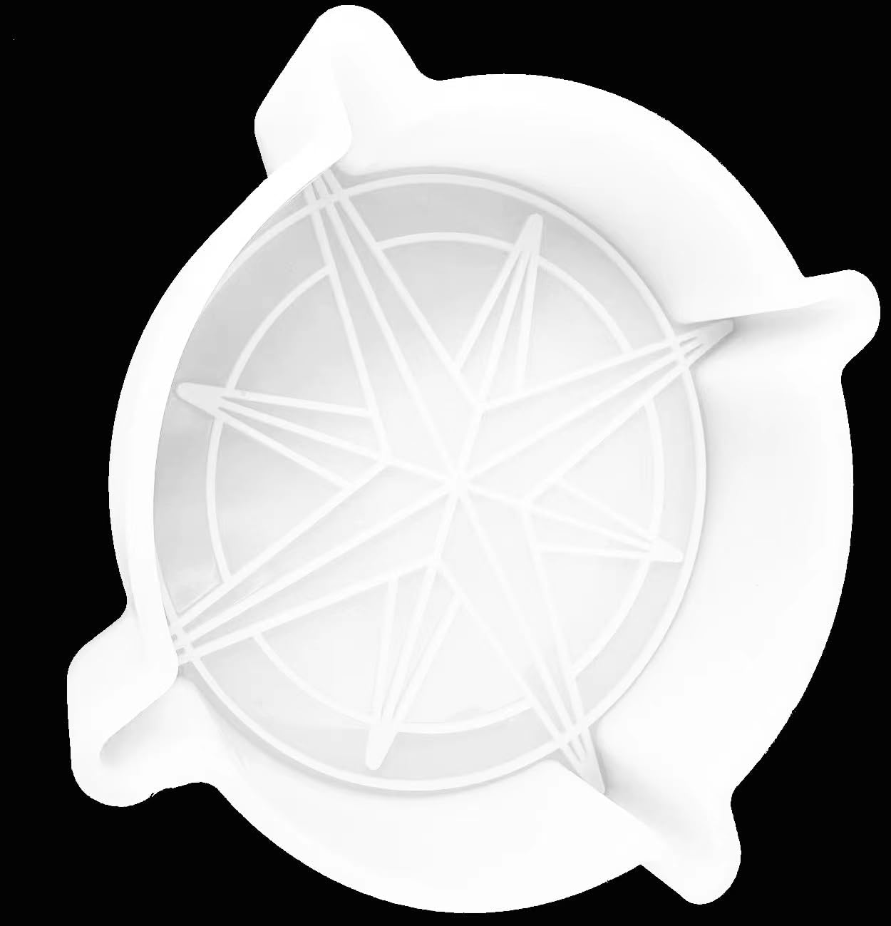 Molde de silicona para vacaciones de verano, 4 34 pulgadas de largo x 4 34 pulgadas de ancho x 1 pulgada de alto para cuentas aromáticas, molde de