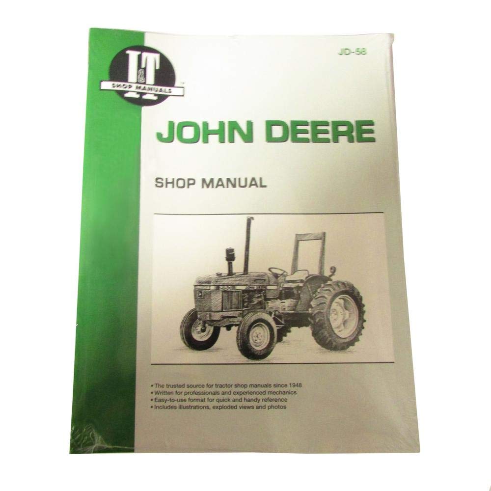 1415-1010 – Manual de servicio compatible con John Deere 2555 2550 2355 2255 compatible con JD-58