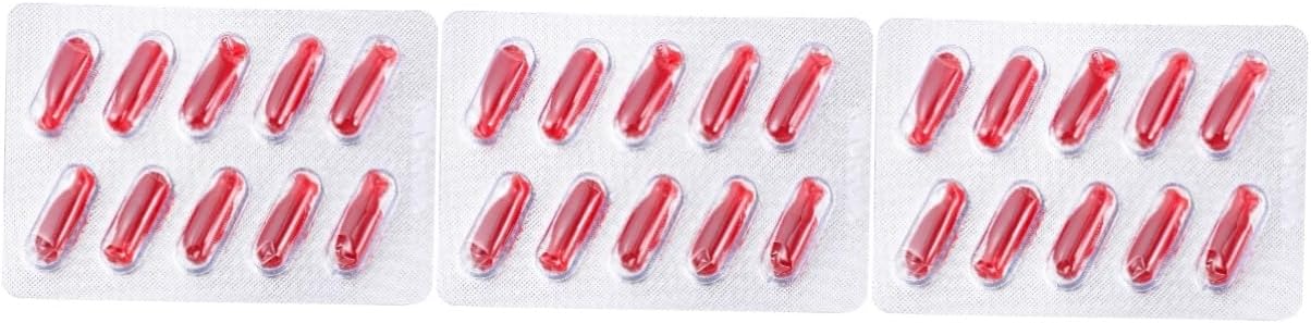 Didiseaon 3 juegos de cápsulas de plasma artificial comestible gelatina fiesta suministros