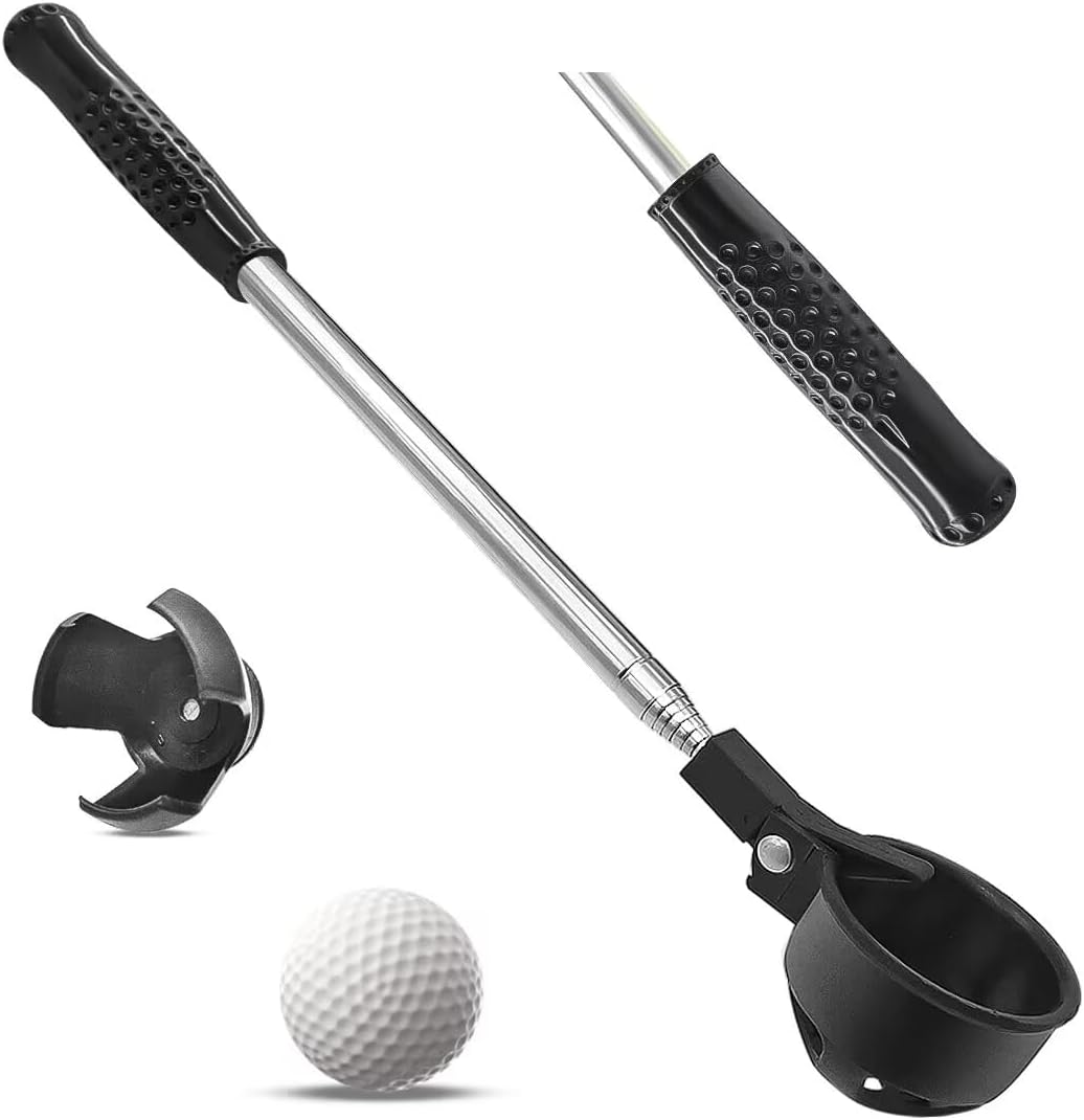 SPEENSUN Recuperador de pelotas de golf, herramienta recuperadora de pelotas de golf, máximo 791215 pies, recuperador de pelotas de golf portátil