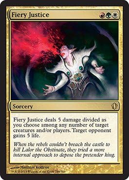 Magic The Gathering – Justicia ardiente (188356) – Comandante 2013