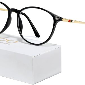 TR90 – Lentes de lectura para mujeres y hombres, con bloqueo de luz azul, anti filtro de rayos UV, anteojos nerd (negro, 0.00x) TR90 – Lentes de lectura para mujeres y hombres, con bloqueo de luz azul, anti filtro de rayos UV, anteojos nerd (negro, 0.00x)