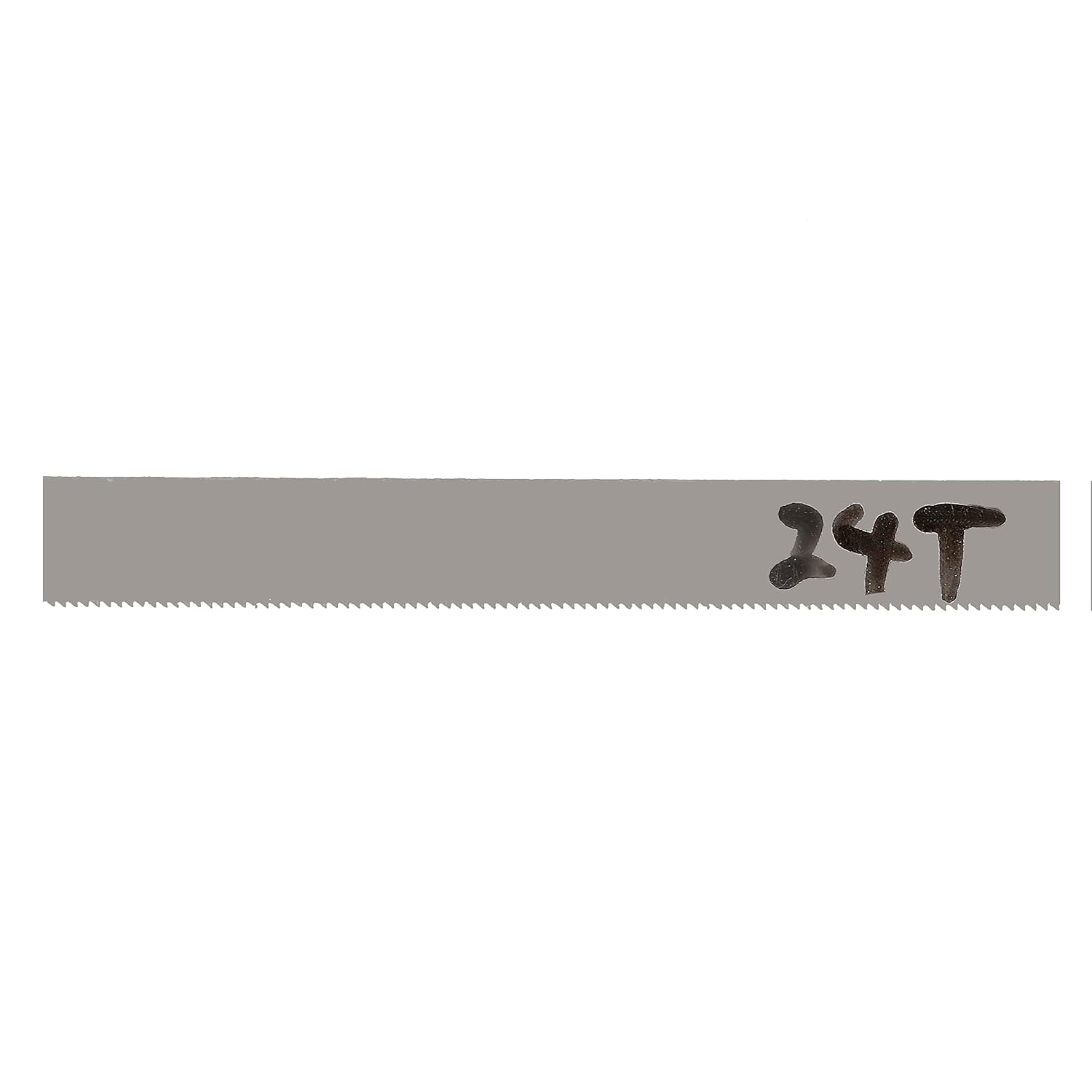 S621224 Bimetálica 62″ de largo, 12″ de ancho, 0.025″ de grosor, hojas de sierra de cinta para cortar metal ferroso suave (24TPI)