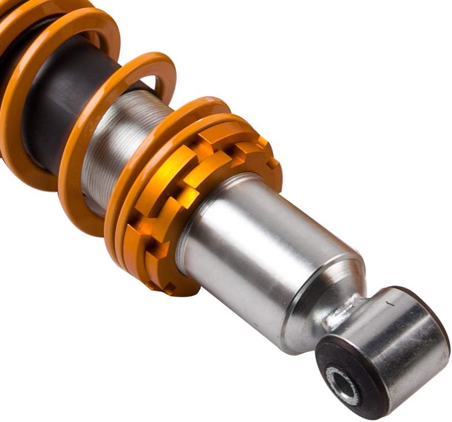 maXpeedingrods Bobinas para Mazda Miata MX5 MK1 NA 1990-1997, kit de suspensión de bobinas de altura ajustable, kit de reducción de puntales de