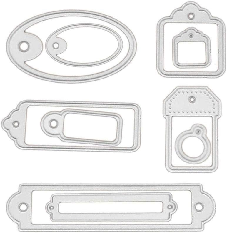 Troqueles de corte de metal para marcapáginas, moldes de plantilla, herramienta de grabado en relieve, troqueles para hacer tarjetas, álbum, álbumes
