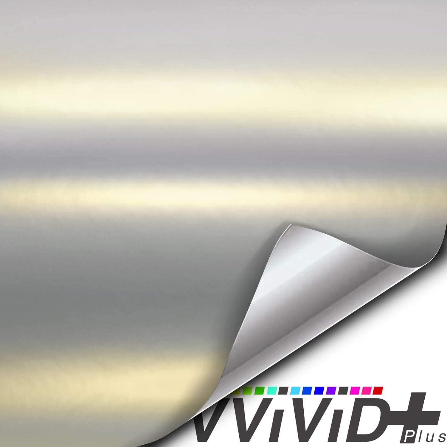VViViD + Película de vinilo satinado Galaxy Nardo gris (1 x 5 pies)