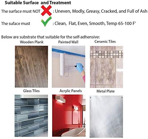 Decopus Protector contra salpicaduras de azulejos con aspecto antiguo, (5 unidades de bronce hexagonal) de cobre para despegar y pegar, modelado de