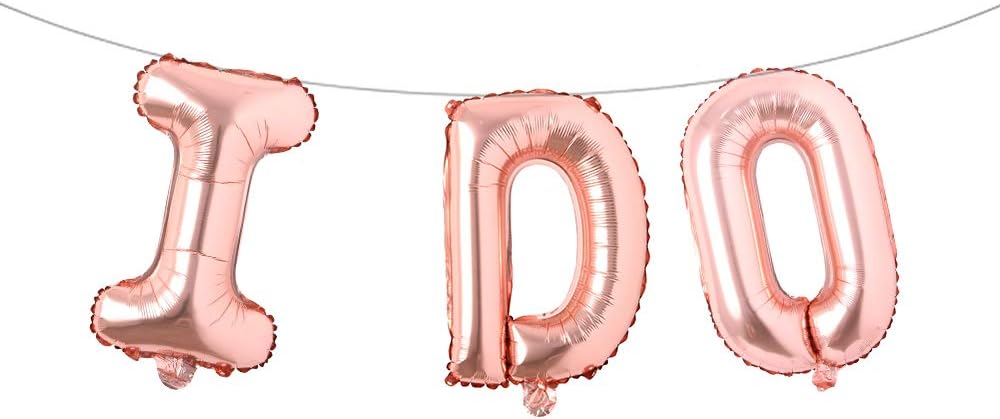 16 pulgadas I DO Propose, despedida de soltera, boda, fiesta de despedida de soltera, globos de decoración multicolor para celebración nupcial