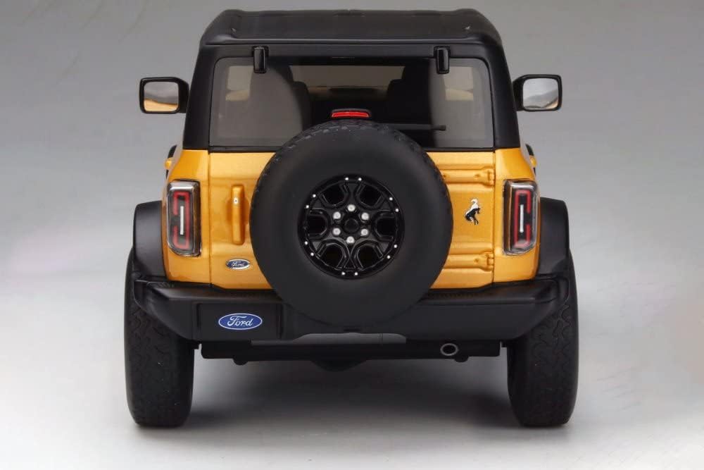 GT Spirit Ford Bronco Wildtrak 2021, Cyber Orange Metallic US044 – Auto de juguete de resina a escala 118