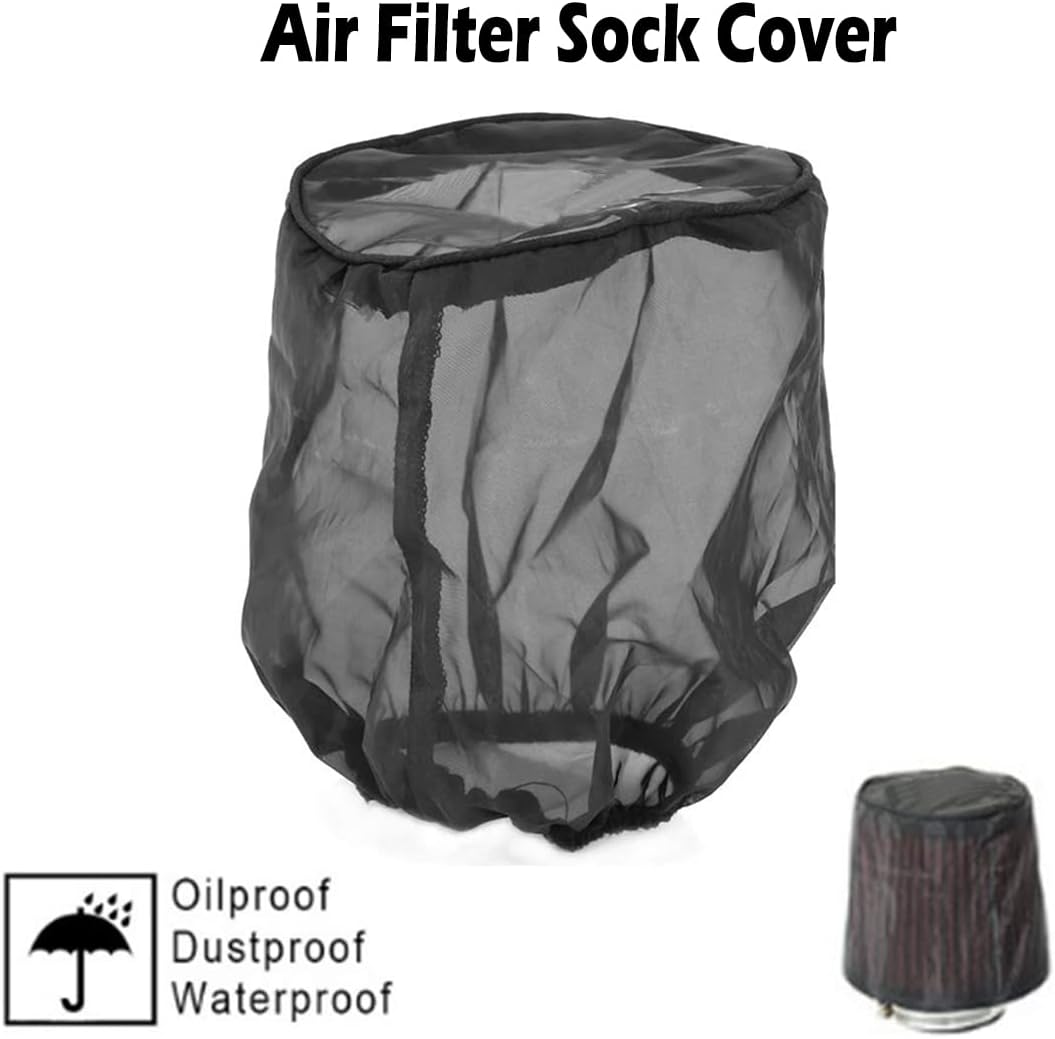 MotoGP Kit de limpieza de filtro de aire, impermeable para motocicleta, filtro de aire para lluvia, funda protectora a prueba de polvo para Harley