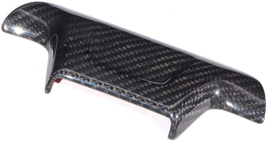 Funda de volante de fibra de carbono para Chevrolet Camaro ZL1 2017-2019 (sin agujero)