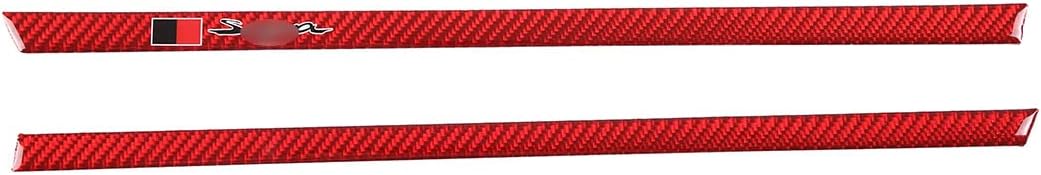 Decoración de salida de aire copiloto para consola central de automóvil (con letra), apto para Toyota Supra GR A90 A91 MK5 2019-2022, borde de fibra
