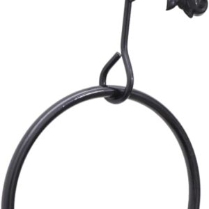 DOITOOL 1 toallero para toallero, toallero, anillo de toalla para baño, toallero de montaje en pared, anillo de toalla de cobre, para colgar en la DOITOOL 1 toallero para toallero, toallero, anillo de toalla para baño, toallero de montaje en pared, anillo de toalla de cobre, para colgar en la