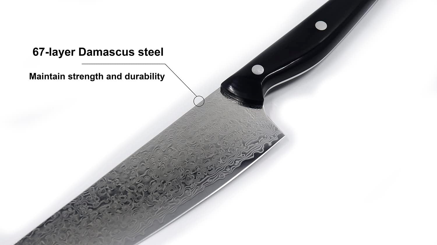 Damascus Knife, VG-10 Damascus Stainless Steel,Chef Knife with Gift Box,Paring knives,Damascus Kitchen Knives,Japanese Knife,6-Inch Steak knife,