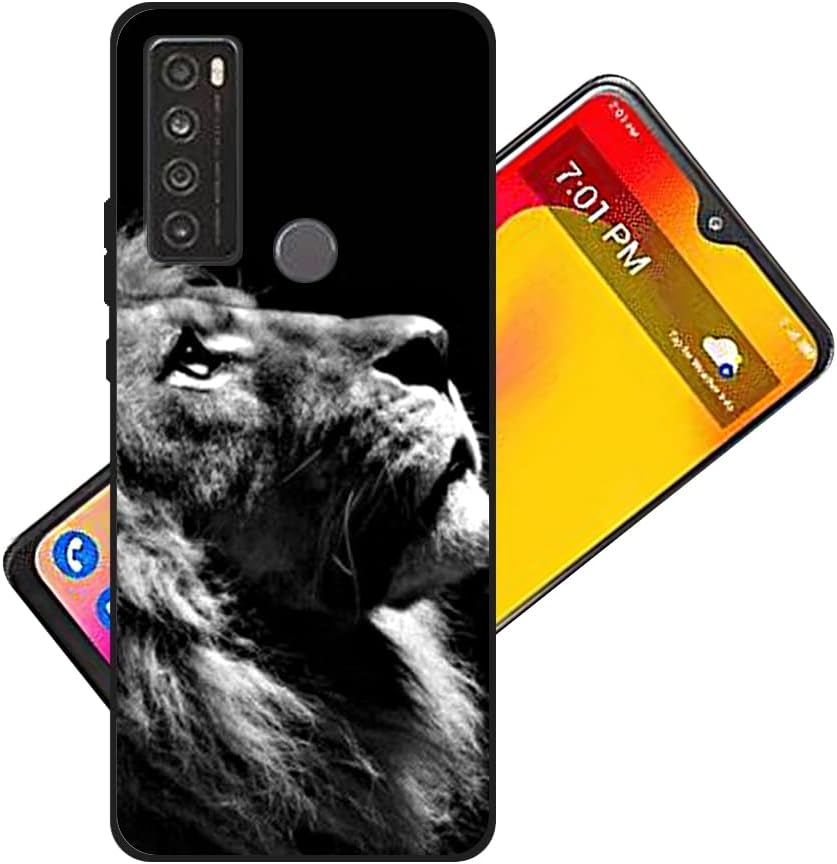 THtianhengkeji Funda para TCL 30 XL T701DL Funda TCL 30 XL T701DL Funda de teléfono TPU impresa suave (tcl-30xl-84)