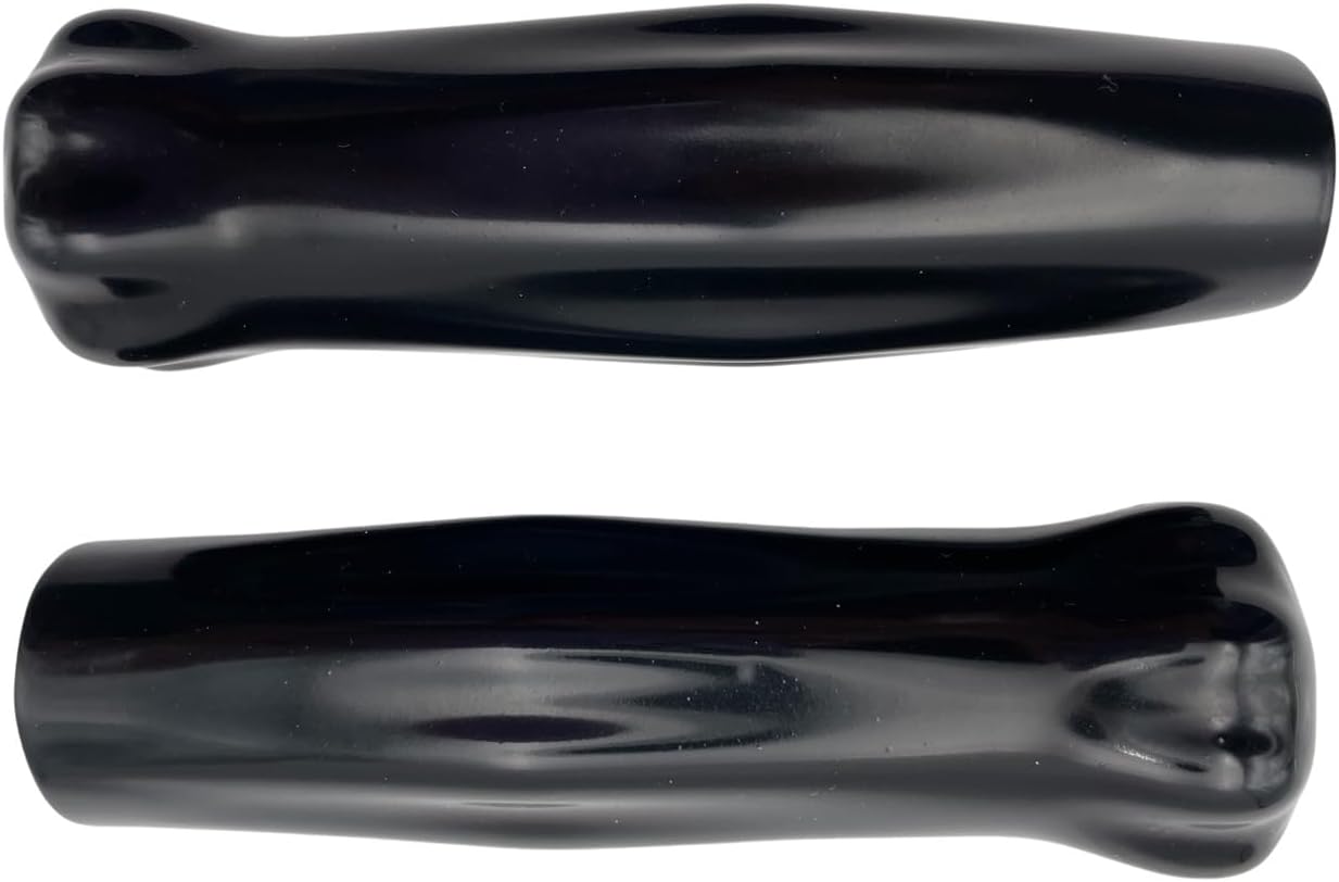 Empuñaduras acanaladas de contorno para manubrio de 1 pulgada, 1 par