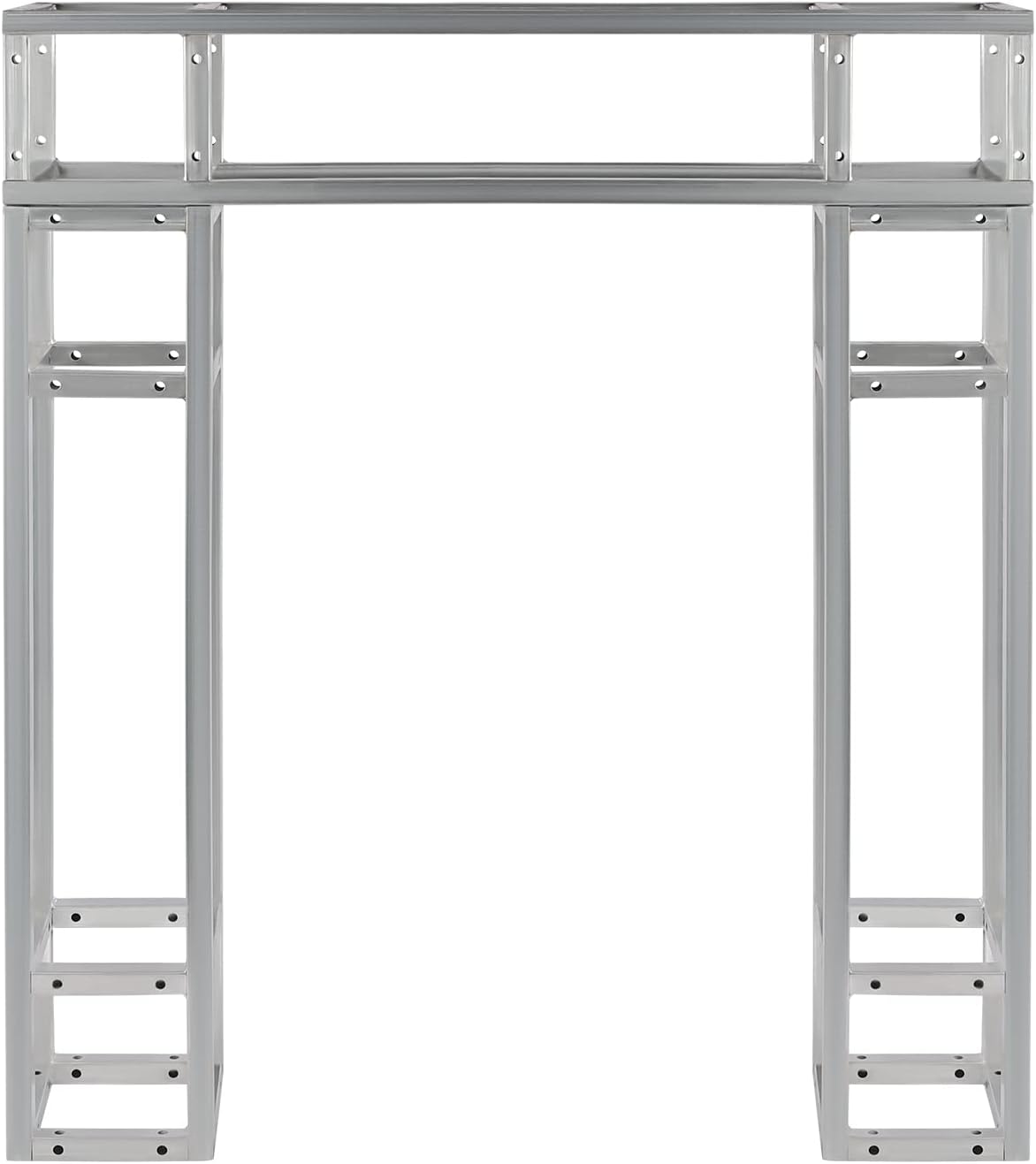 Paquete de 3 cajas cuadradas de truss trussing segmento kit para tienda de campaña, iluminación de DJ, escenario portátil temporal, uso en