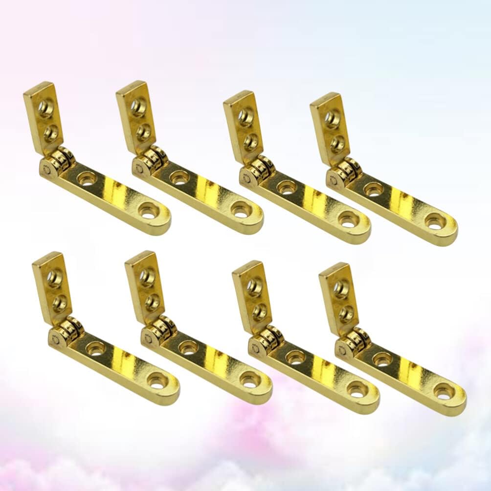 DOITOOL Bisagras de puerta oscilantes 8 piezas Bisagra de alta resistencia Bisagras de resorte bisagras de cierre automático Bisagras de 90 grados