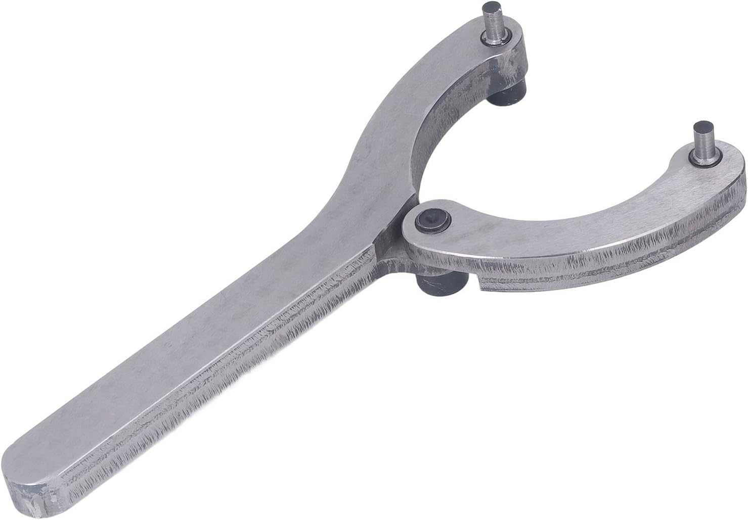 FTVOGUE Llave de tuerca Llave de tuerca Llave de tuerca de glándula de acero de aleación ajustable removedor de glándula para cilindro hidráulico