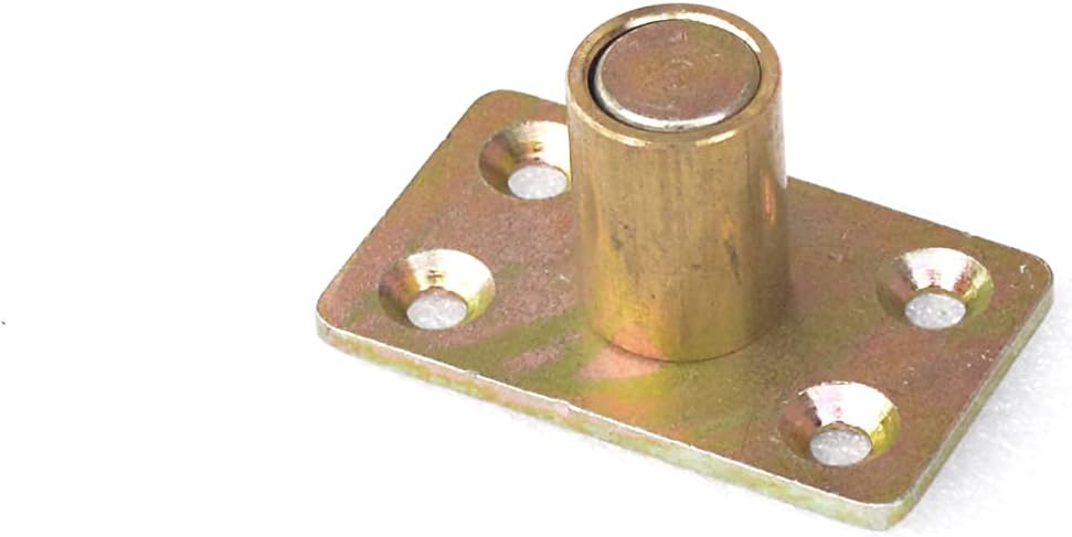 Herrajes para puerta corrediza de granero plegable de 38-316 pulgadas para dos puertas de 18 pulgadas, rodillo de montaje superior, color amarillo