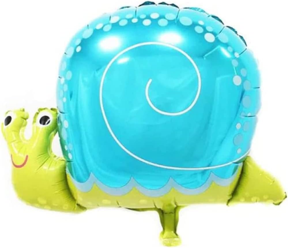DIWULI Globo de caracol, decoraciones de cumpleaños de caracol, decoraciones de fiesta de cumpleaños de caracol, suministros de globos de insectos,