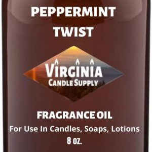 Aceite aromático tipo torcido de menta (nuestra versión de la marca) (botella de 8 onzas) para fabricación de velas, fabricación de jabón, Aceite aromático tipo torcido de menta (nuestra versión de la marca) (botella de 8 onzas) para fabricación de velas, fabricación de jabón,