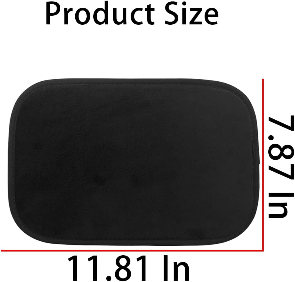 BESULEN Almohadilla para consola central de automóvil, protector universal para reposabrazos de automóvil, accesorios para el interior del