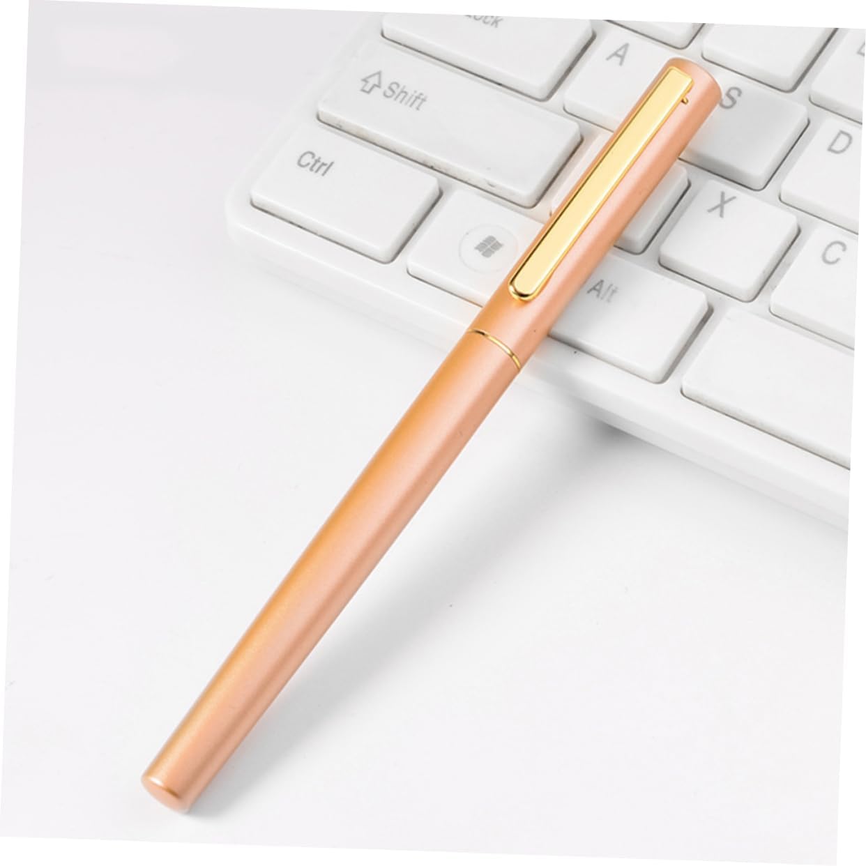 Ciieeo Pluma de gel de metal Pluma de gel 4pcs Pluma de publicidad Pluma de negocios Papelería de gel Pluma Papelería