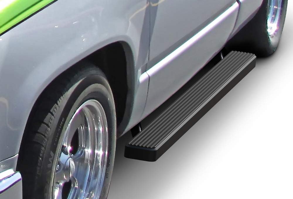 APS Estribos (barras nerf escalones laterales) compatibles con Chevy GMC CK 1988-1998 Regular Cab y Chevy Tahoe 95-99 2Dr y GMC Yukon 92-99 2Dr
