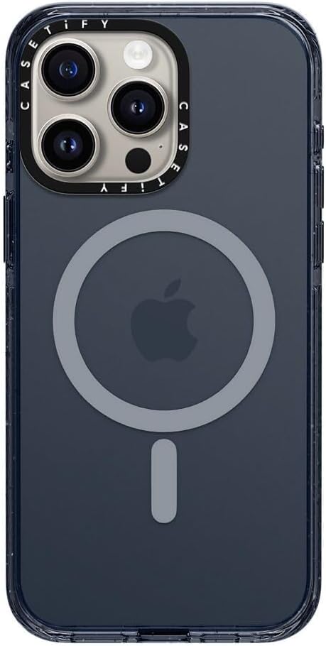 CASETiFY Funda Impact para iPhone 15 Pro Max 4 veces probada contra caídas de grado militar, protección contra caídas de 8.2 piescompatible con