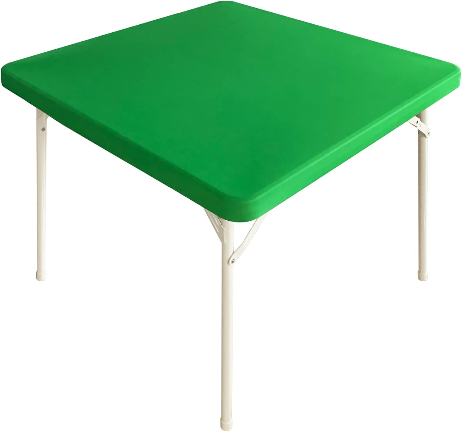 Fundas cuadradas elásticas de elastano para mesa de cóctel, color verde, 34 x 34 pulgadas