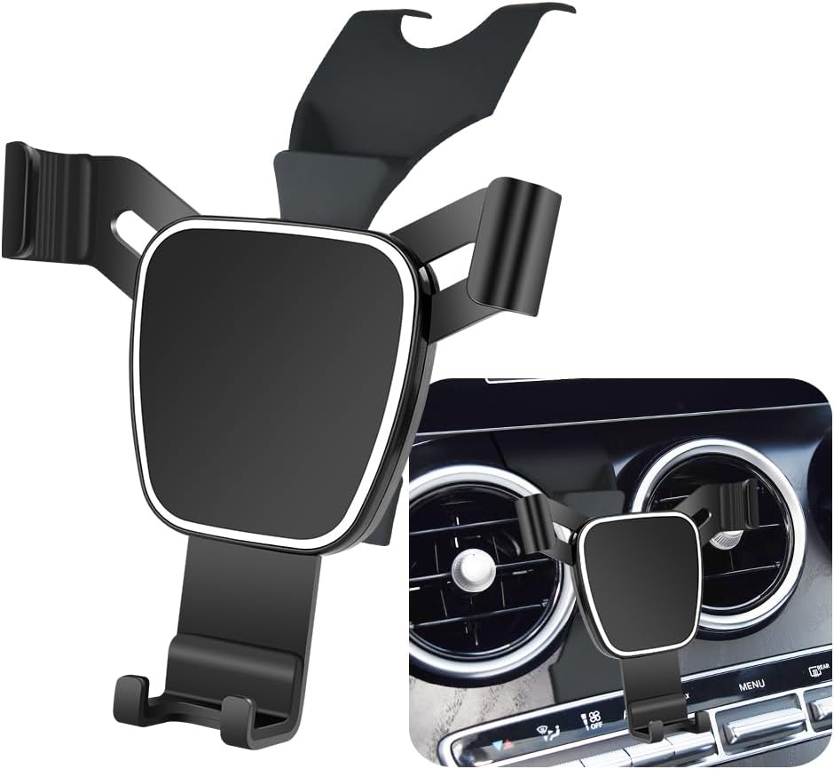 Soporte para teléfono de coche para Mercedes Benz Clase C 2014-2018 c180 c200 c300 GLC Clase 2015-2019 GLC200 GLC260 GLC300 Accesorios para