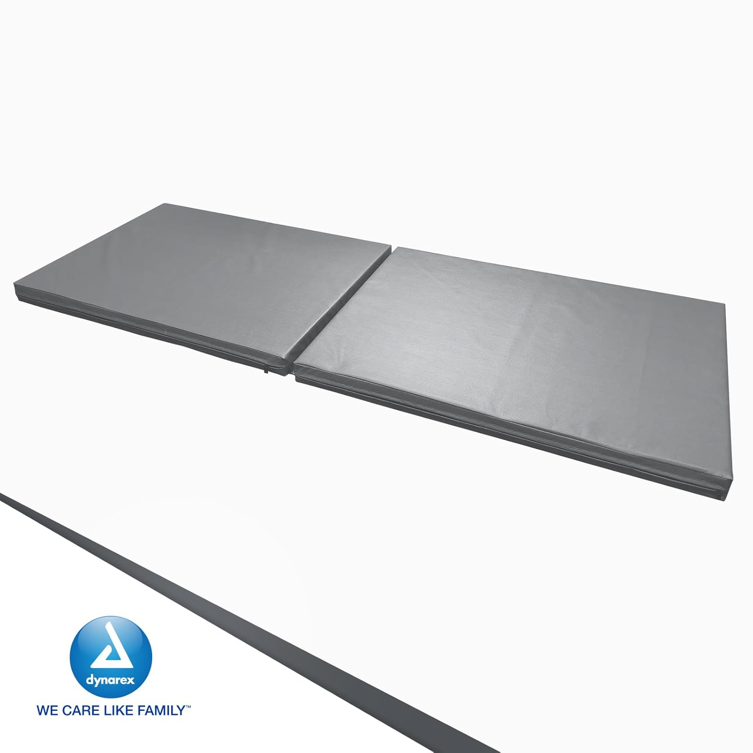 Dynarex Tapete de espuma biplegable para mesita de noche, tapete de seguridad impermeable para pacientes ancianos y hospitalarios, almohadilla de