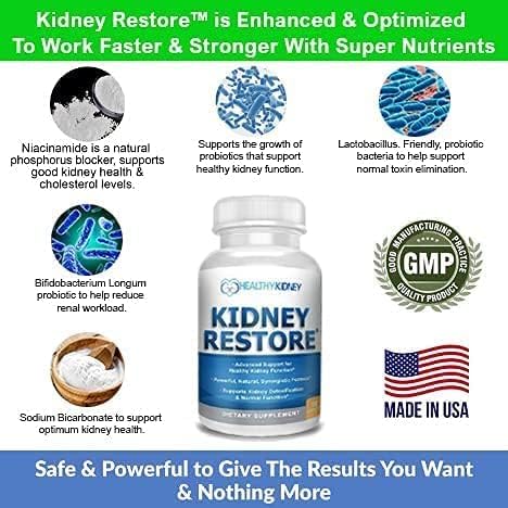 Paquete de suplemento de limpieza renal definitivo para una limpieza óptima del riñón. Apoyo renal para la restauración renal y la salud renal 2