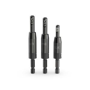 CC2430 Broca autocentrante surtida para Bosch, con resorte de 3 piezas, cambio de clic, vástago hexagonal de 14 de pulgada para cambios rápidos de CC2430 Broca autocentrante surtida para Bosch, con resorte de 3 piezas, cambio de clic, vástago hexagonal de 14 de pulgada para cambios rápidos de
