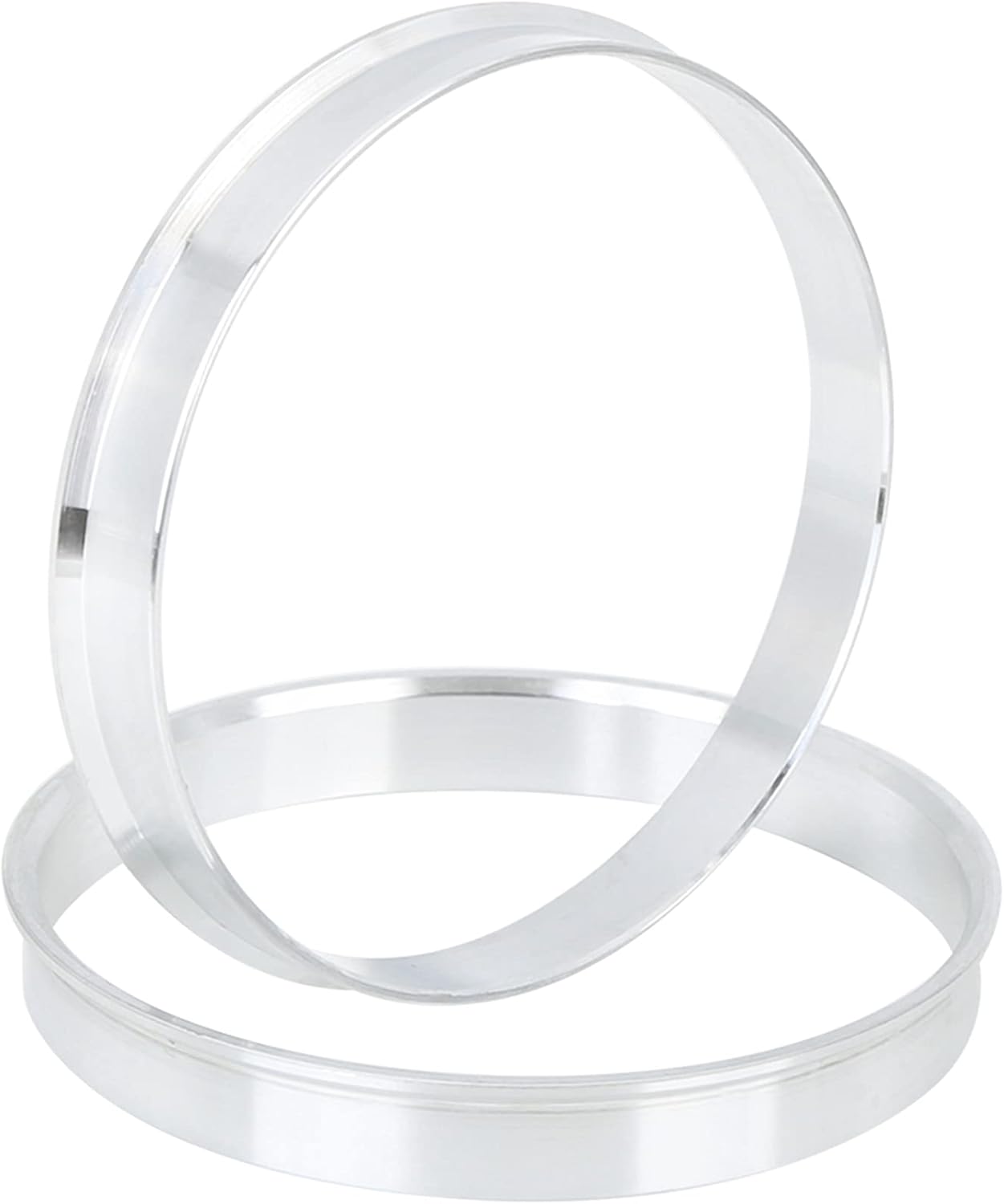 X AUTOHAUX 4pcs 72,6 a 2.760 in aleación de aluminio coche Hub Centric anillos rueda agujero espaciador