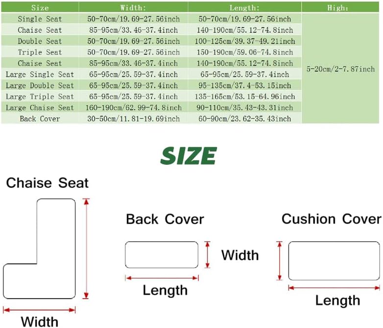 Rosygulls Funda de terciopelo para sofá separada, fundas de sofá para sofá de 2 cojines, súper elásticas, resistentes al desgaste, protector de