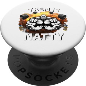 Tren Is Natty Funny Bodybuilding Design Gym Workout Muscular PopSockets Swappable PopGrip Tren Is Natty Funny Bodybuilding Design Gym Workout Muscular PopSockets Swappable PopGrip